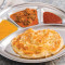 Roti Canai Con Curry Vegetariana Mutton