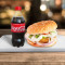 Veg Surprise Burger Coke 250 Ml Pet Bottle