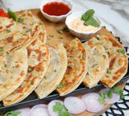 Stuffed Chicken Parantha