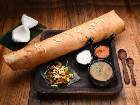 Corn, Capsicum Cheese Dosa