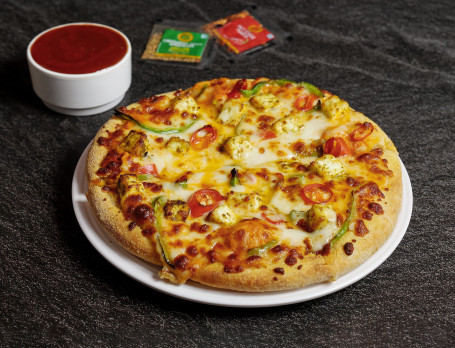 10 Punjabi Paneer Pizza