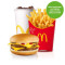 Double Cheeseburger Menu Mit Glutenfreiem Brot Menu Double Cheeseburger Avec Pain Sans Gluten