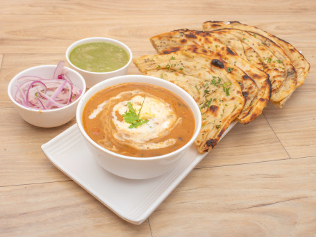 Dal Makhani 3 Tandoori Butter Roti/2 Laccha Paratha