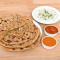 4 Aloo Pyaz Parantha With Veg Raita