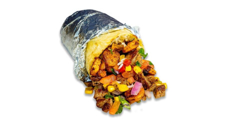 Bistecca Hibachi E Burrito Di Gamberi