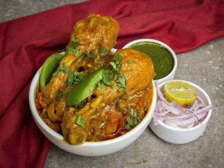 Kadhai Chicken Plate