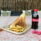 Sandwich Fries Coke [250 Ml]