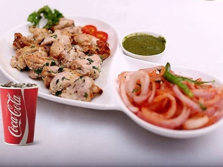 Chicken Malai Tikka 6 Pcs Coke 250 Ml