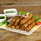 Chicken Seekh Kebab 4 Pcs Coke 250 Ml