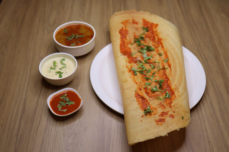 Plain Schezwan Sauce Cheese Dosa