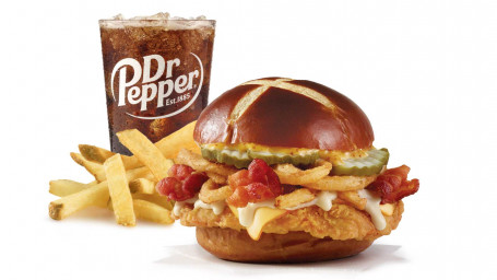 Pretzel Bacon Pub Chicken Combo