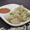 Veg Momos Steamed 6 Pcs)