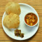 Poori With Aloo Bhaji And Pickle