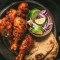 Tandoori Chicken 2 Pcs Butter Chicken 4 Pcs Tikka 5 Tawa Roti