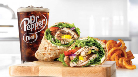 Wrap Di Pollo Mediterraneo Cremoso