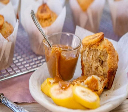 Caramel Banana Muffin