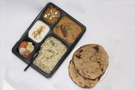 Punjabi Dhaba Vegetable Thali