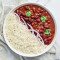 Rajma Masala Half Plain Rice Half