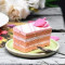 Eggless Strawberry Pastry[ 1 Slice]