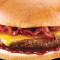 Combinazione Di Hamburger Bbq Cheddar E Bacon Big D