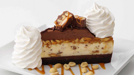 Cheesecake Caramellato Al Cioccolato Fatta Con Snickers