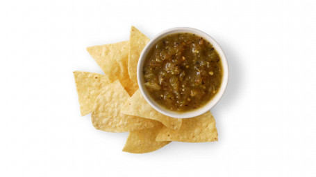 Chips Tomatillo Salsa Di Peperoncino Verde