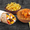 (Per 2 Persone) Veg Pizza Wrap Paneer Rice Bowl Fries Meal