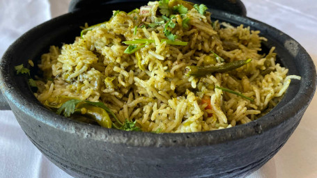 Vegetable Clay Pot Pulao