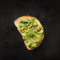 Guacamole Su Una Fetta Di Pane Tostato