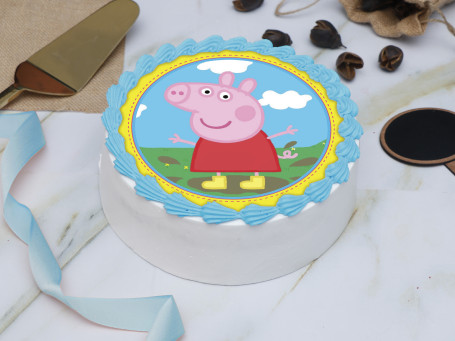 Torta Con Foto Di Peppa Pig