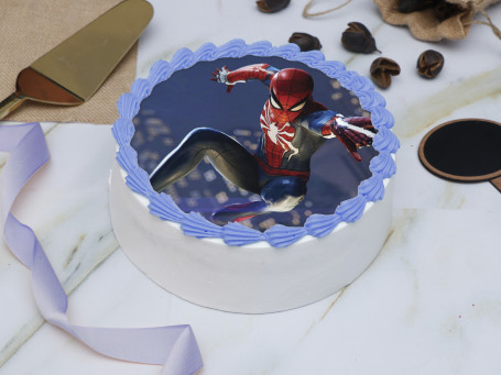 Incredibile Torta Con Foto Di Spiderman