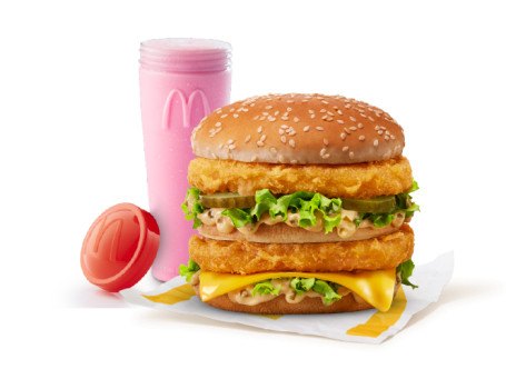 Frullato Di Pollo Big Mac Alla Fragola