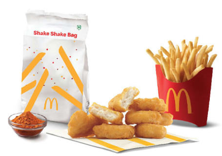 Chicken Mcnuggets 6 Pc Fries (M) Piri Piri Spice Mix