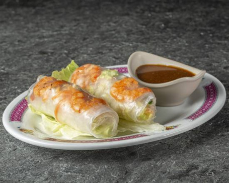 Rouleaux D'été Aux Crevettes