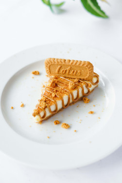 Baked Cheese Pastry Lotus Biscoff Topping