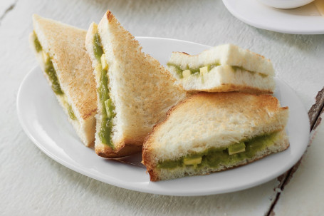 Toasted Hainan Sandwich With Butter And Kaya