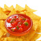 Plain Nachos With Salsa