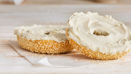 Bagel Singolo Con Crema Di Formaggio