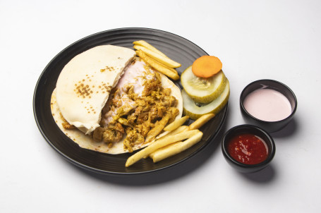 Pushpa Shawarma Plate