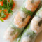 Summer Roll With Jumbo Shrimp