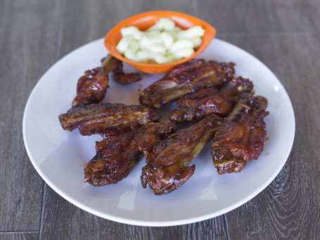 Bbq Spicy Chicken Wings (6 Pcs)