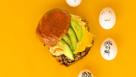 Sausage, Egg, Cheese, And Avocado