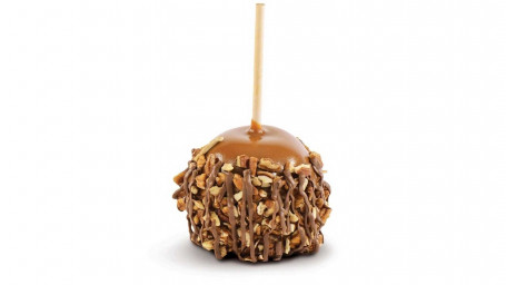 Pecan Turtle Caramel Apple