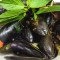 Pansteamed Mussels