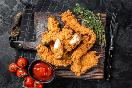 Fried Chicken Strips (5Pcs)