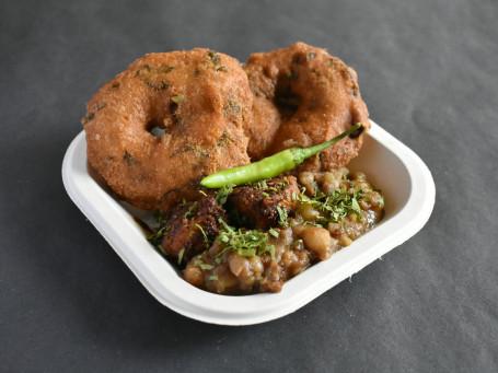 Dal Vada With Aloo Matar