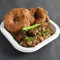 Dal Vada With Aloo Matar