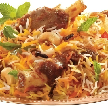 Mutton Biryani Raita Gravy Onion 200Ml Cold Drink