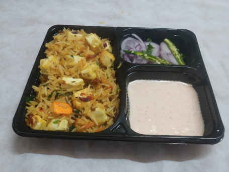 Paneer Biryani (Served With Raita)