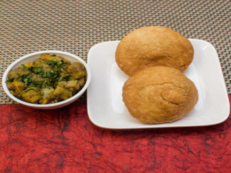 Khasta (2 Pcs) With Aloo